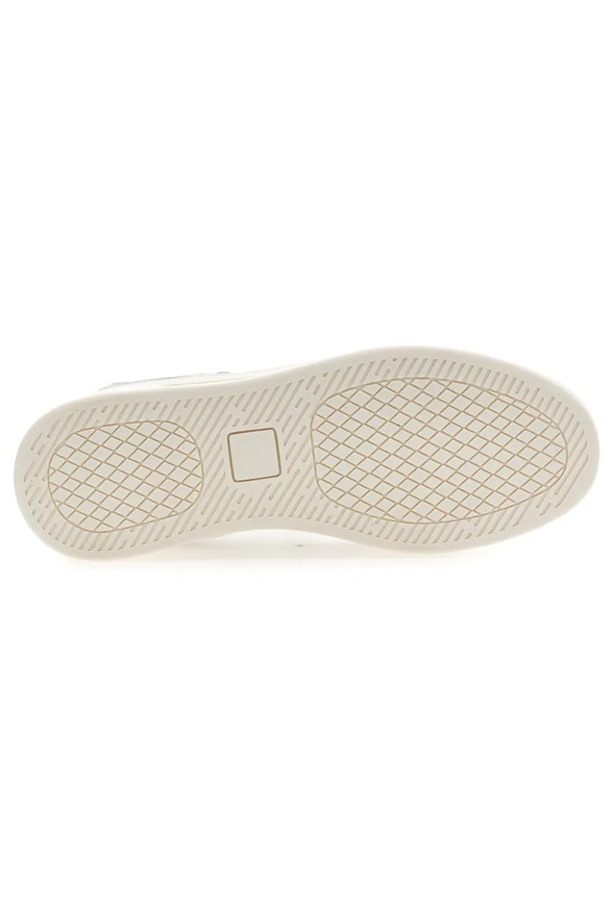 Sneakers bianche inserti a contrasto in pelle Diadora Ginger S