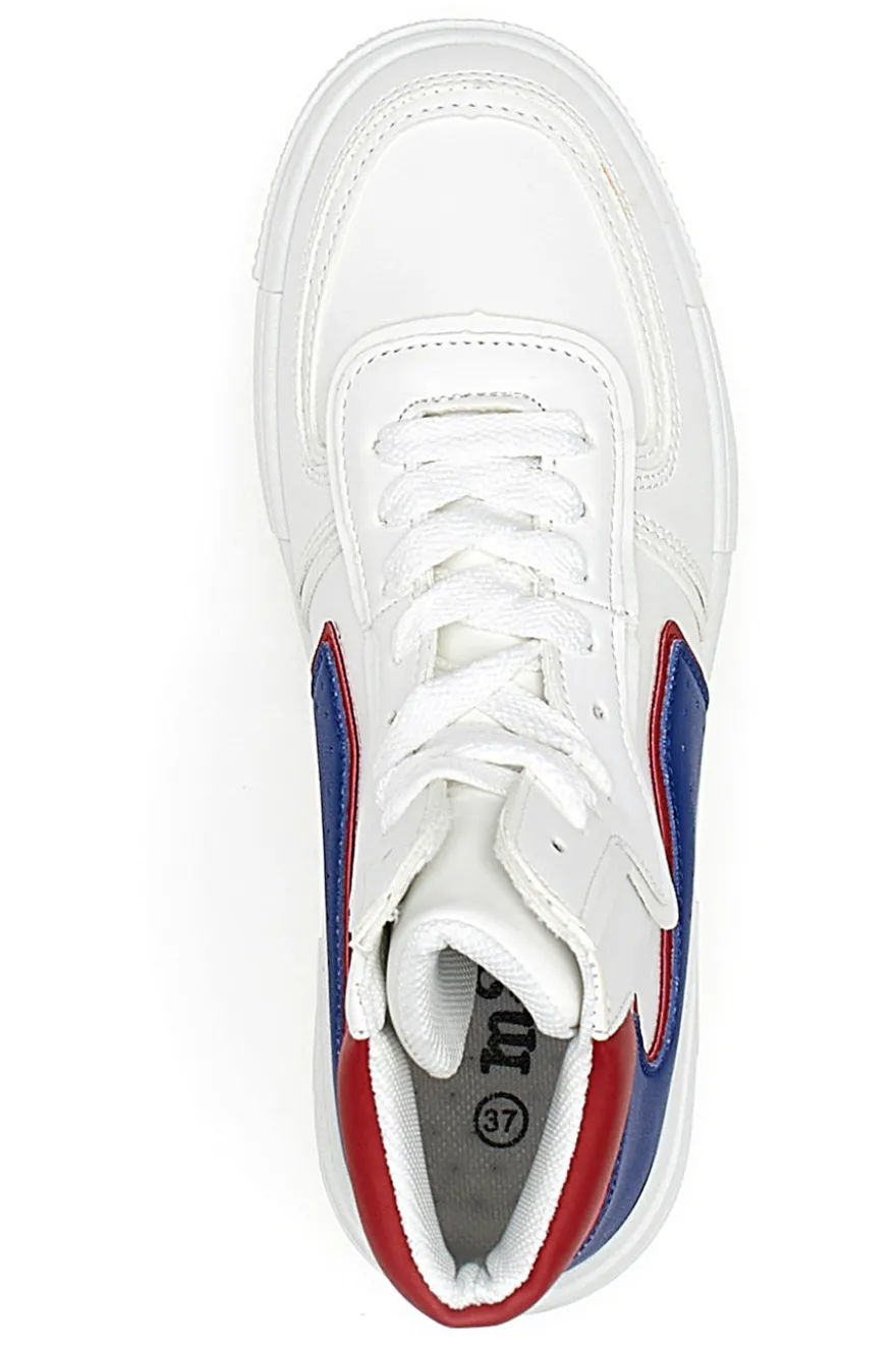 Sneakers Bianche Mid Cut Maira 3137