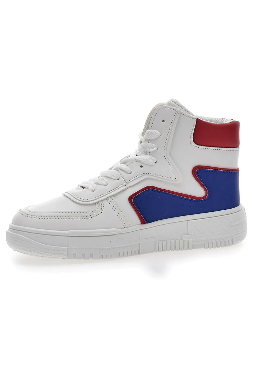Sneakers Bianche Mid Cut Maira 3137