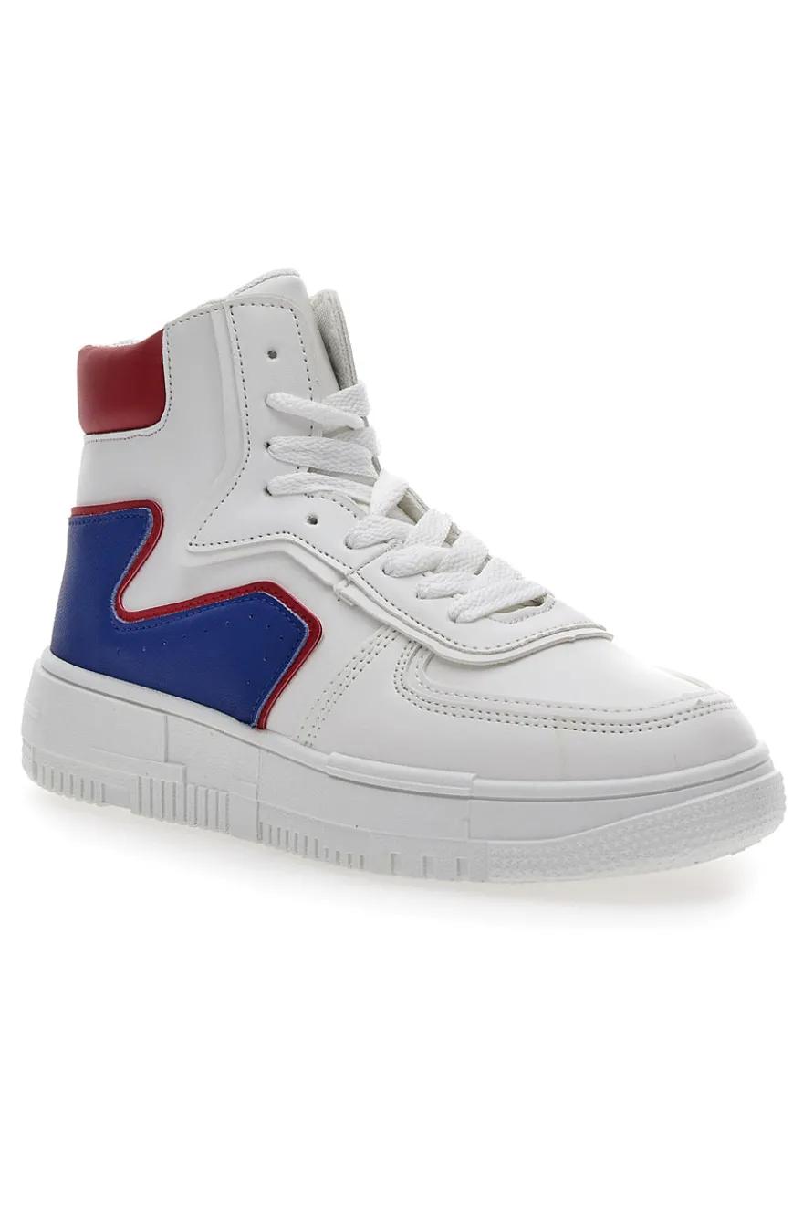 Sneakers Bianche Mid Cut Maira 3137