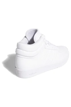 Sneakers bianche mid design pulito Adidas Hoops 4.0 Mid J