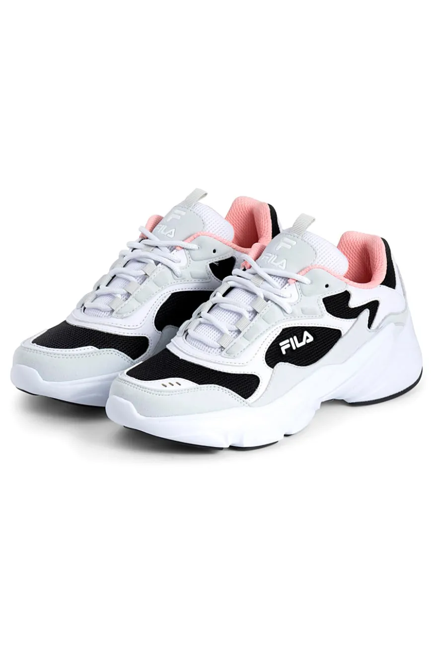 Sneakers Bianche, Nere e Grigie con Platform FILA Collene CB