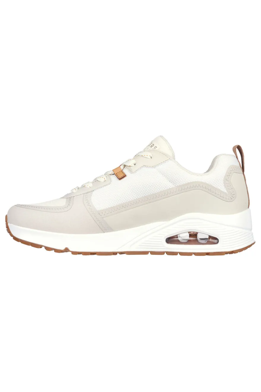 Sneakers Bianche Skechers Uno Layover