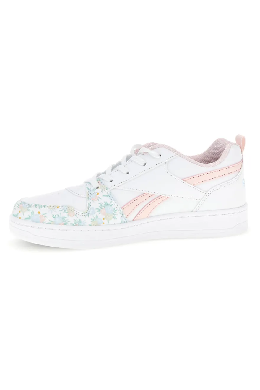 Sneakers bianco dettagli floreali Reebok Royal Prime 2.0