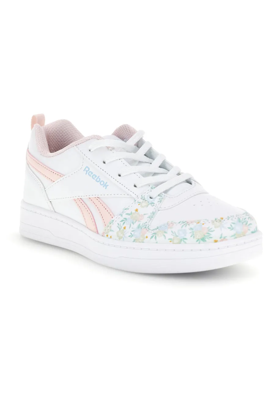 Sneakers bianco dettagli floreali Reebok Royal Prime 2.0