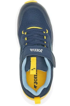 Sneakers blu con dettagli gialli Joma Ferro Jr 2503