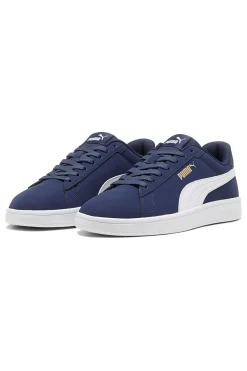 Sneakers blu con logo laterale Puma Smash 3.0 Buck
