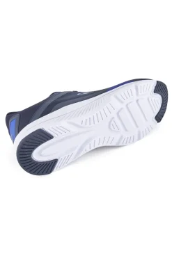 Sneakers blu e grigie con lacci Champion Orion