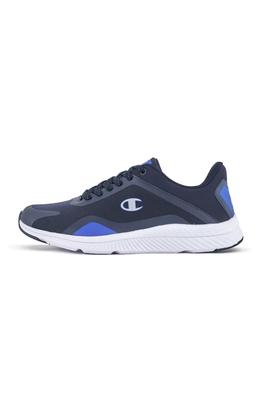 Sneakers blu e grigie con lacci Champion Orion