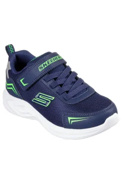 Sneakers Blu e Verde Skechers Mazematics