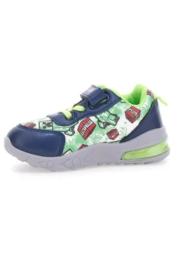 Sneakers Blu e Verdi Minecraft 7418