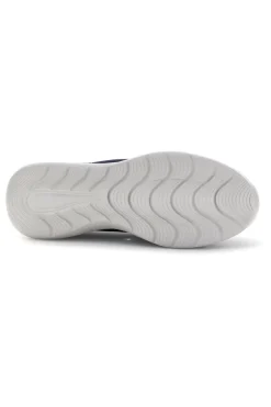 Sneakers blu in mesh con suola grigia 2t2l 155BK070903