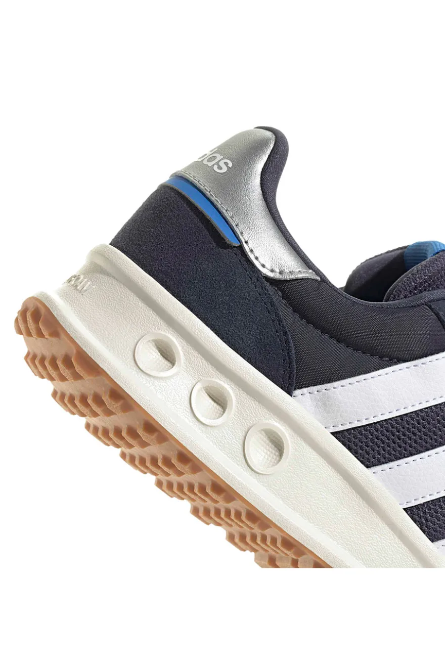 Sneakers blu navy stile retrò con suola running Adidas Run 84