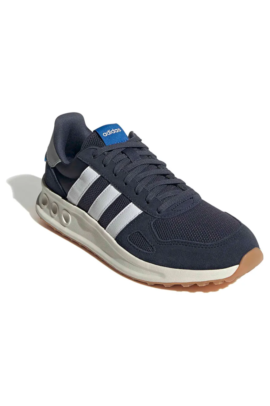 Sneakers blu navy stile retrò con suola running Adidas Run 84