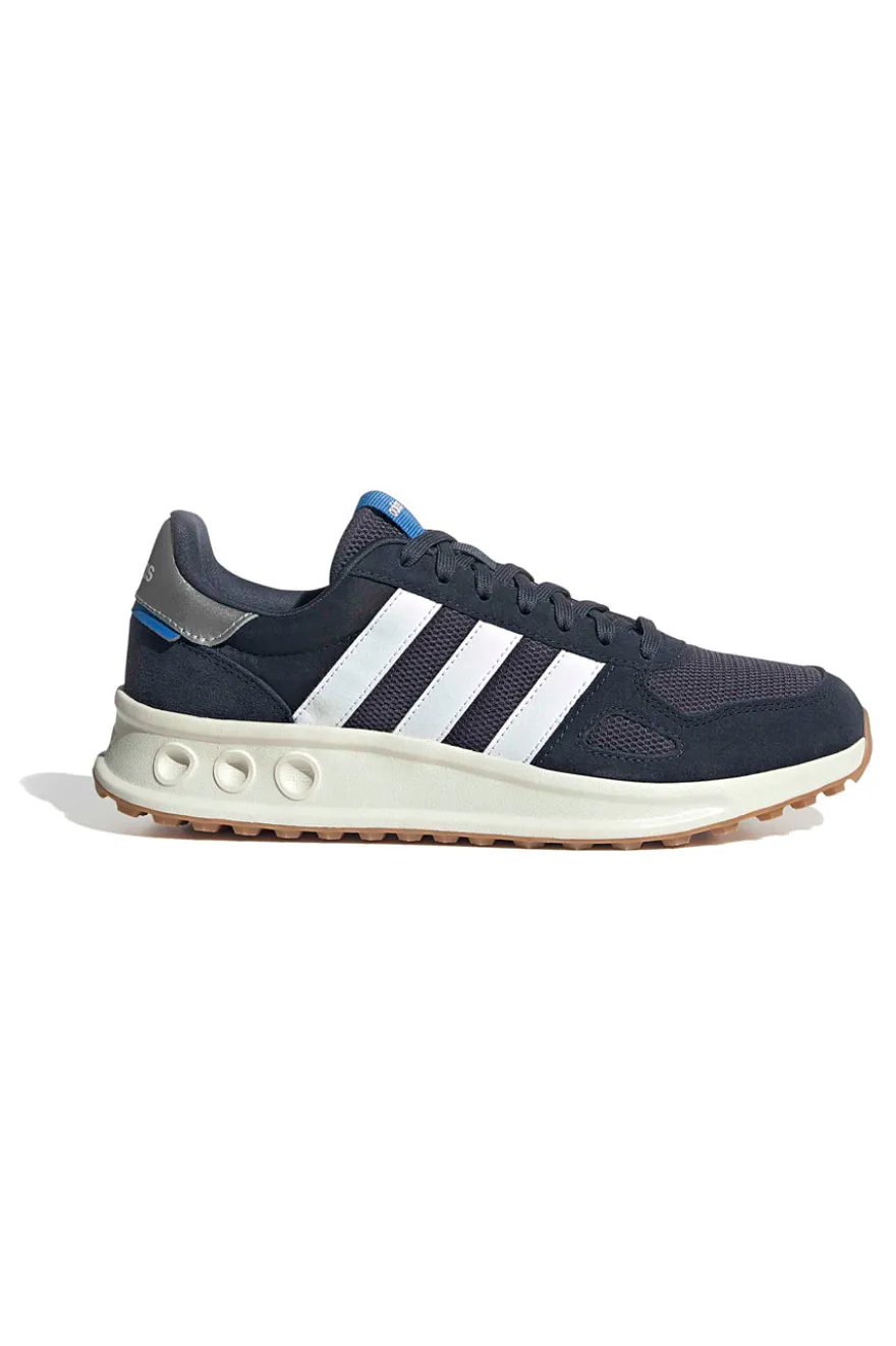 Sneakers blu navy stile retrò con suola running Adidas Run 84