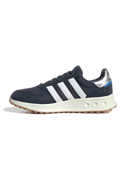 Sneakers blu navy stile retrò con suola running Adidas Run 84