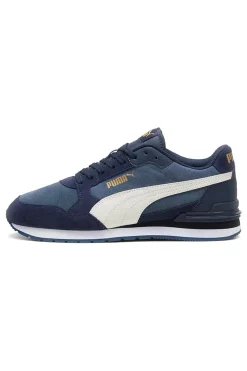 Sneakers blu scamosciate retrò Puma ST Runner v4 SD