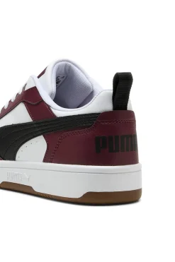 Sneakers bordeaux e bianche low Puma Rebound V6 Low