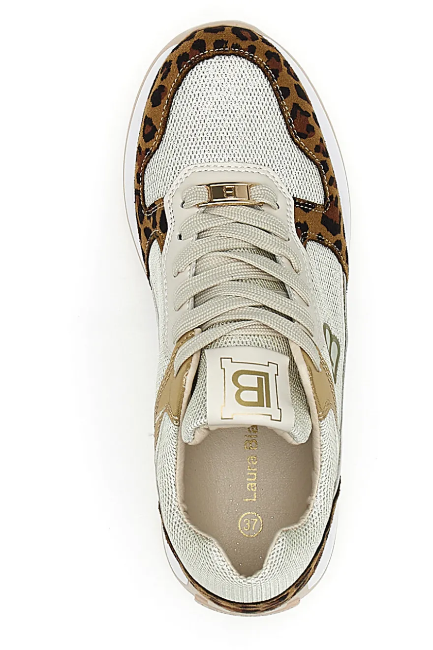 Sneakers Casual Leopardate Laura Biagiotti 8411