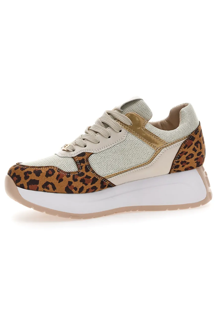 Sneakers Casual Leopardate Laura Biagiotti 8411