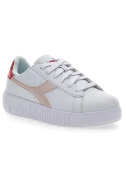 Sneakers con Lacci Bianche Diadora Game Step GS Glazed