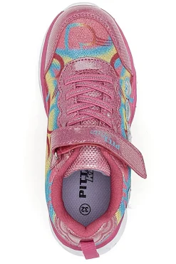 Sneakers con Luci Fucsia Pitt Kids 221286