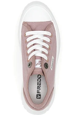 Sneakers con Suola Chunky Rosa Freddy 7601