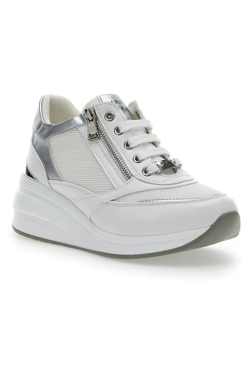 Sneakers con Zeppa Bianche Mariella Burani 50392