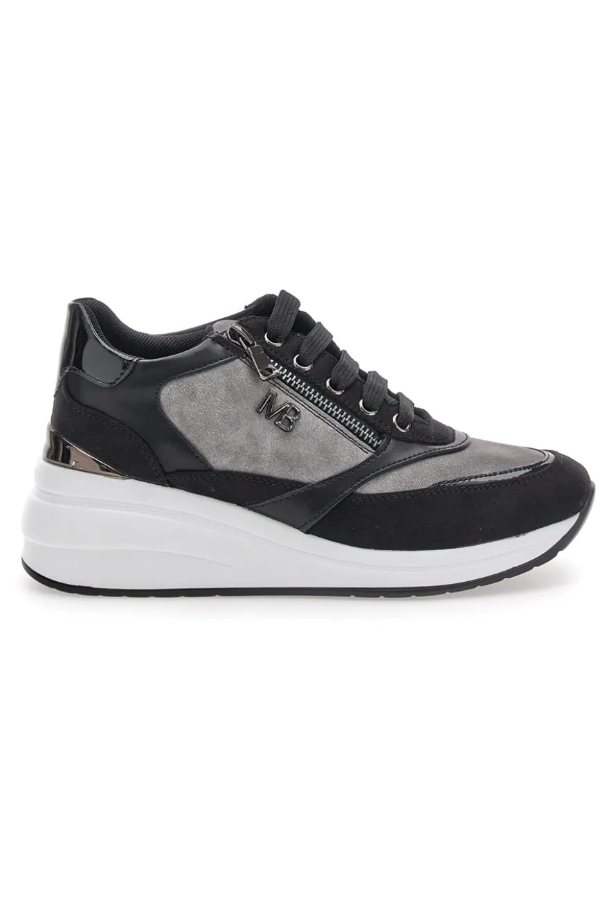 Sneakers con Zeppa nero MARIELLA BURANI 50941622