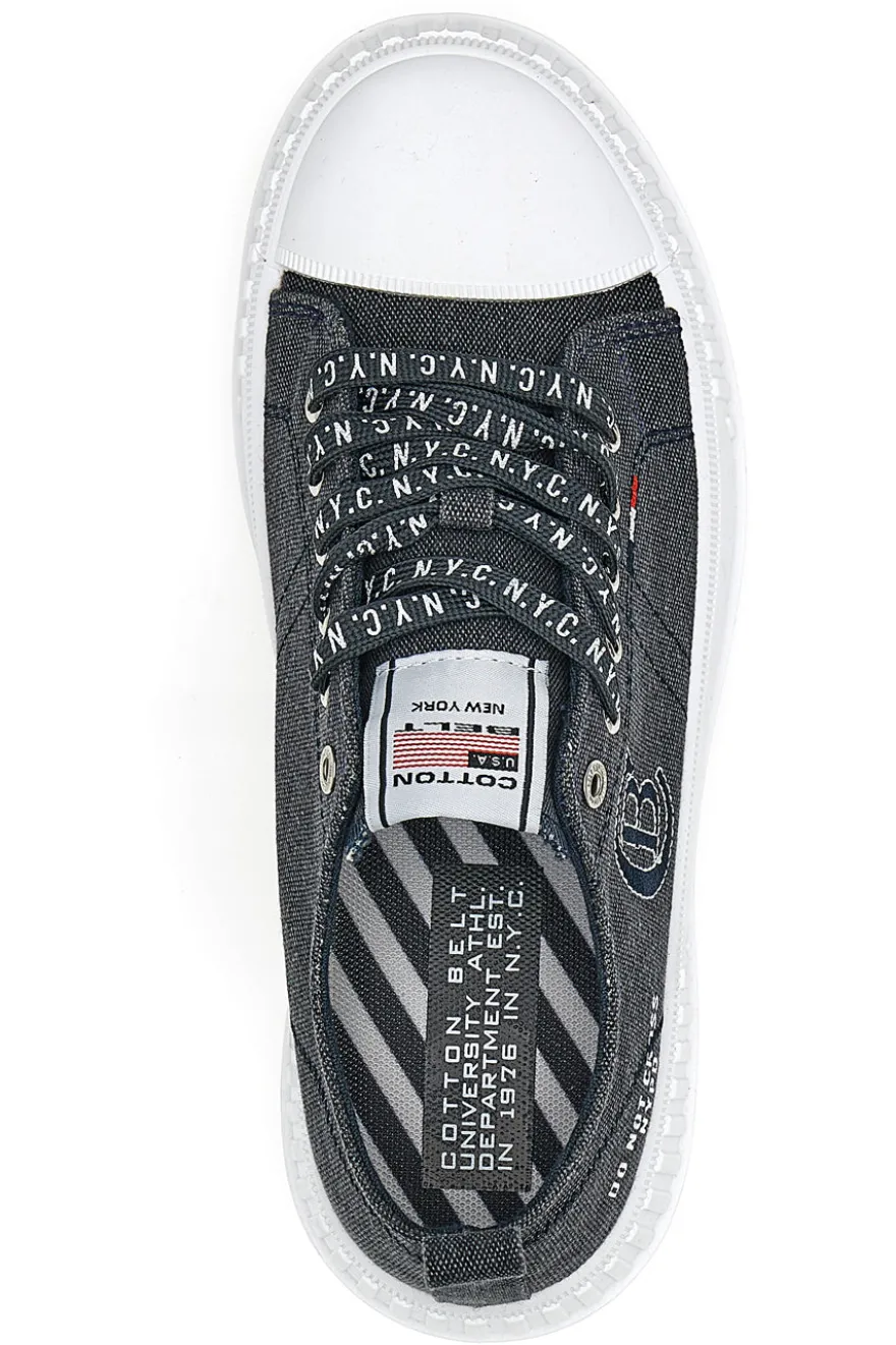 Sneakers Cotton Belt Dre Low Cvs Grigio Scuro