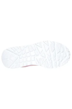 Sneakers da bambina rosa Skechers Uno Lite Metallic Mode