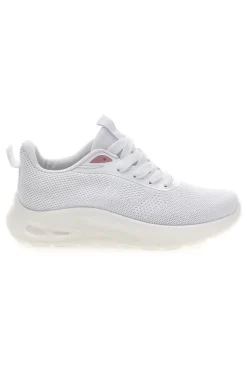 Sneakers da donna bianco in tessuto traspirante Mio tempo TF2593