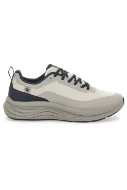 Sneakers da uomo beige stringate 2T2L YH25253