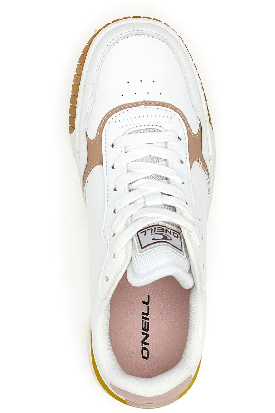 Sneakers Flatform O'Neill Avila Women Low Bianche