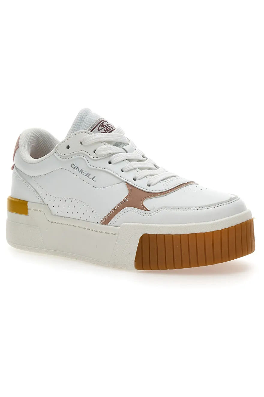 Sneakers Flatform O'Neill Avila Women Low Bianche
