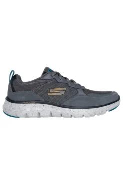 Sneakers Grigie Con Air-Cooled Memory Foam Skechers Flex Advantage 5
