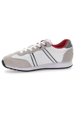 Sneakers Grigie e Bianche Con Lacci Marina Militare MM255