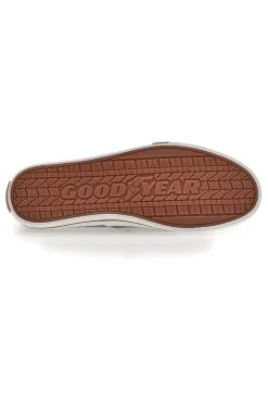 Sneakers Grigie in Tela senza Lacci Goodyear 41033
