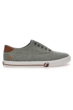 Sneakers Grigie in Tela senza Lacci Goodyear 41033