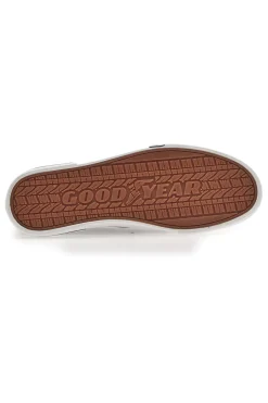 Sneakers Grigie Slip-On In Tela Goodyear 41037