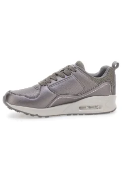 Sneakers grigio metallizzato con memory comfort Australian AU32W111 AIR PLUS