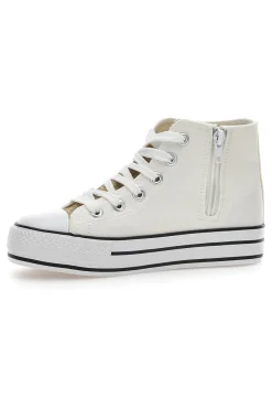 Sneakers in tela Energy 115 Bianche