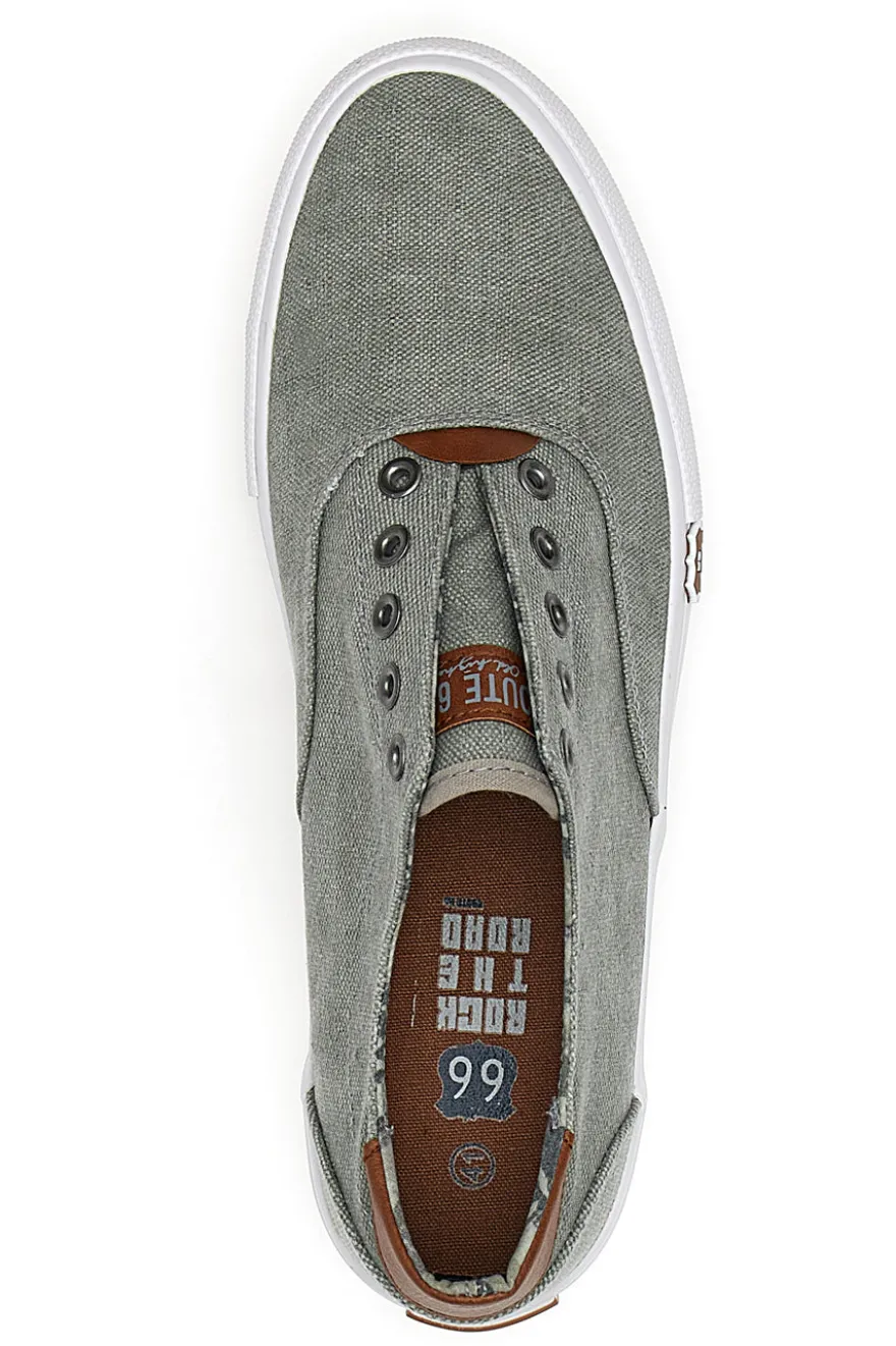 Sneakers in Tela Route 66 91414 Grigie