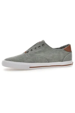 Sneakers in Tela Route 66 91414 Grigie
