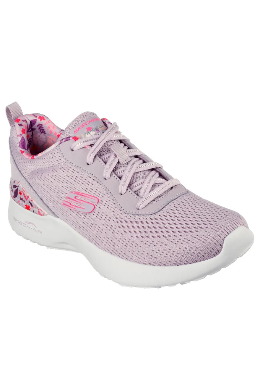 Sneakers lavanda in mesh con suola ad aria e Memory Foam Skechers Skech-Air Dynamight Laid Out