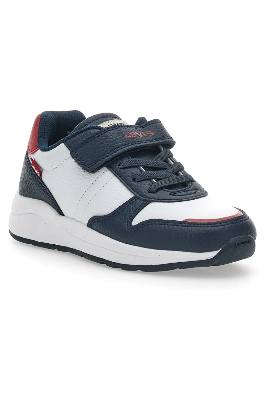 Sneakers Levi's Baylor Refresh S Bianche e Blu