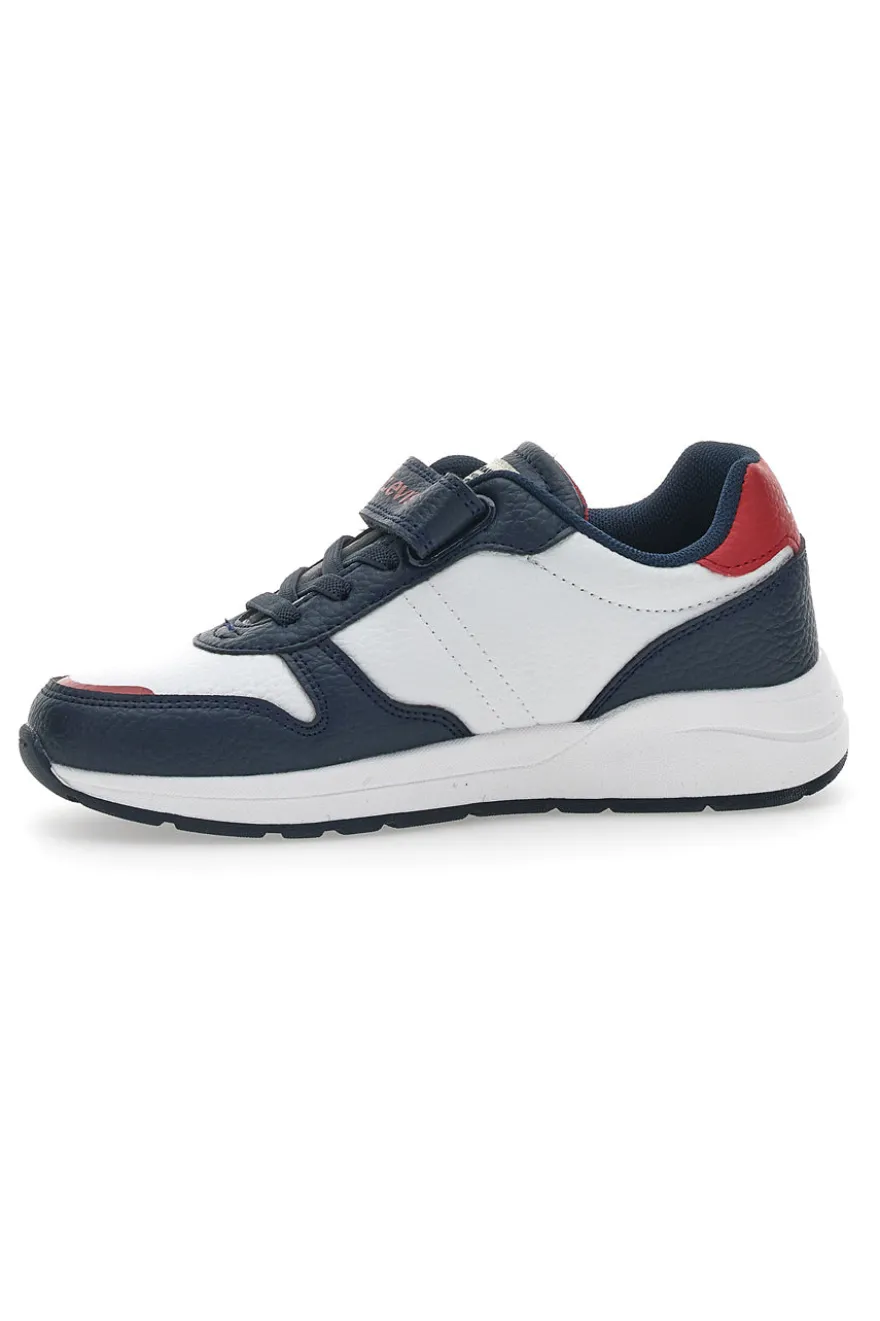 Sneakers Levi's Baylor Refresh S Bianche e Blu