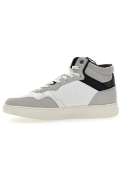 Sneakers Mid Cut Galveston Bianche