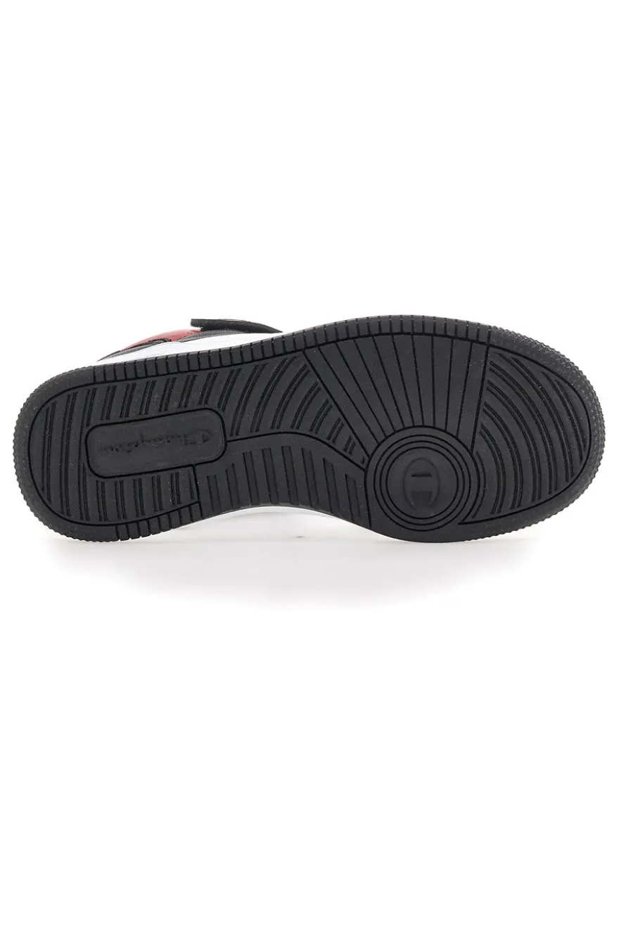 Sneakers Mid-Cut Bianche e Nere Champion Rd18 2 Mid B Gs