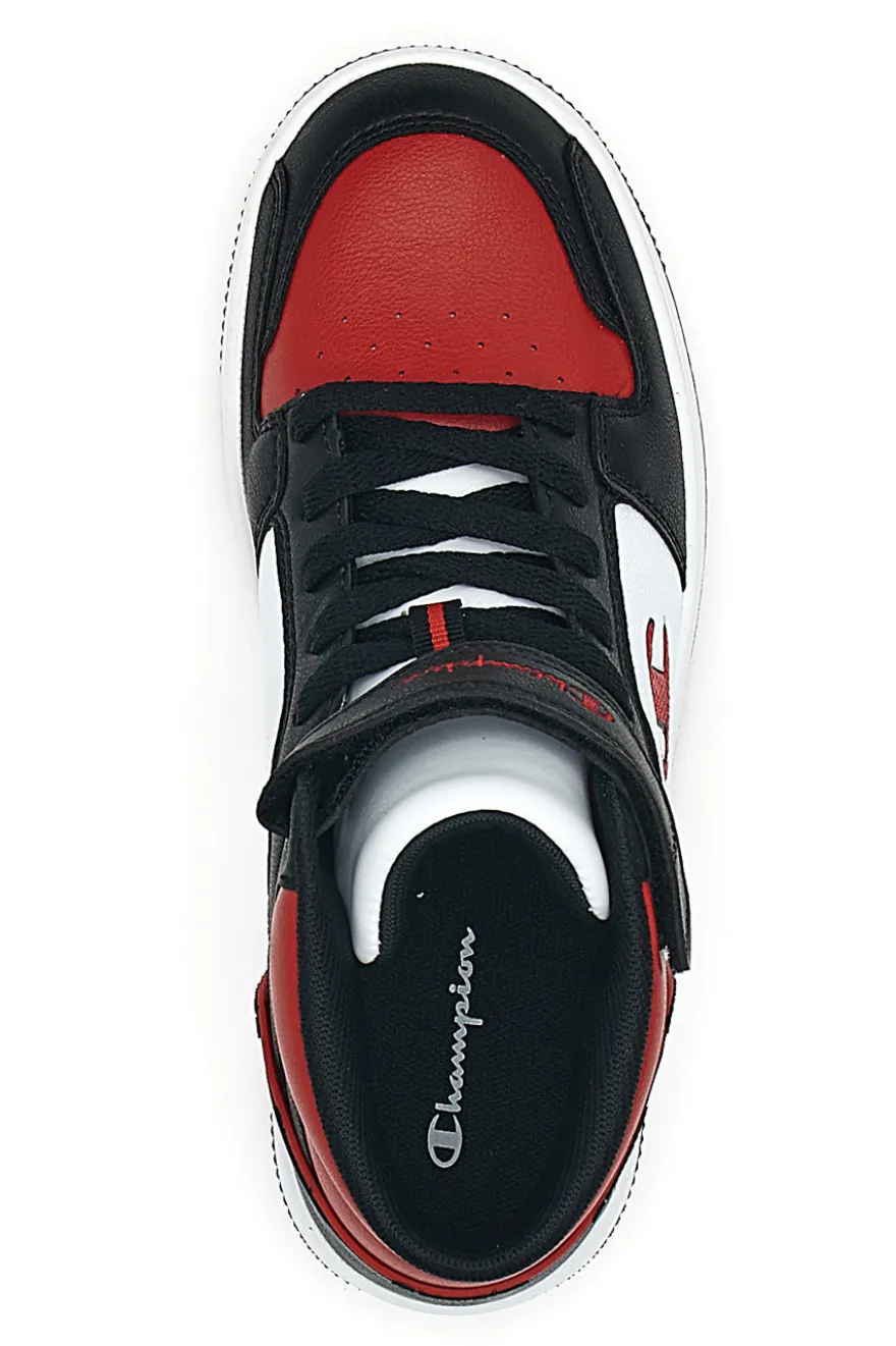 Sneakers Mid-Cut Bianche e Nere Champion Rd18 2 Mid B Gs